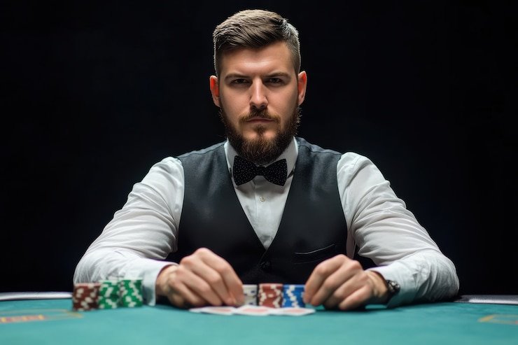Antarmuka permainan live casino titi 4d di layar smartphone Android dan iOS dengan dealer streaming